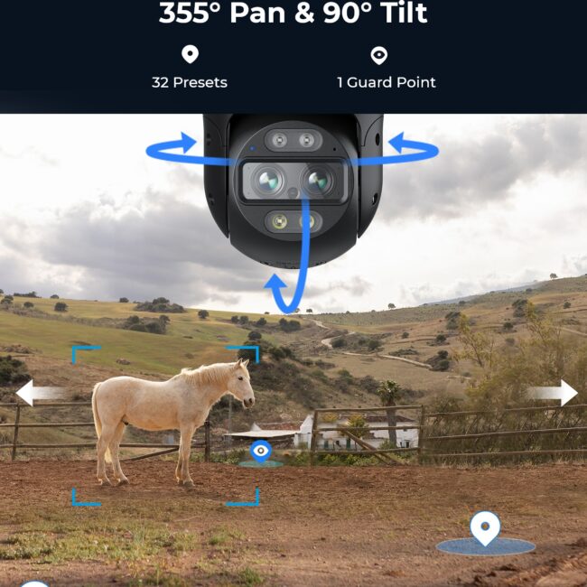 UK-Auto Tracking with 355° Pan & 90° Tilt (2)